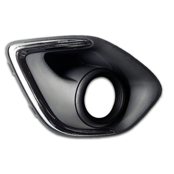 Mitsubishi Outlander Sport/RVR Front Passenger Side Bumper Insert Fog Lamp Bezel Chrome - MI1039116