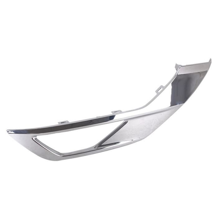 Mitsubishi Outlander SE/SEL Front Passenger Side Bumper Insert Fog Lamp Bezel For Use W/Fog Lamps Chrome - MI1039133