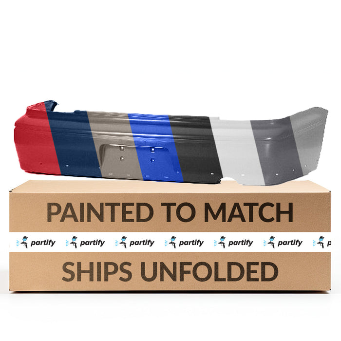 Mitsubishi Lancer OZ Rally CAPA Certified Rear Bumper 4 Door Sedan - MI1100261C