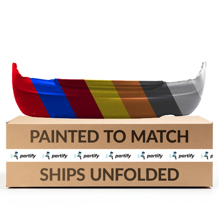 Mitsubishi Lancer Ralliart CAPA Certified Rear Bumper 4 Door Sedan - MI1100278C