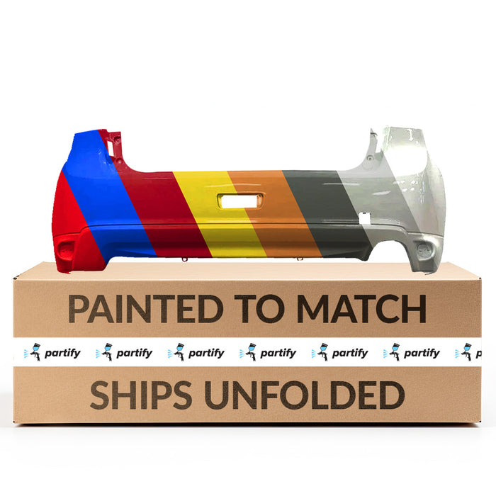 Parachoques trasero OEM Mitsubishi RVR Sport sin orificios para sensores - 6410D091