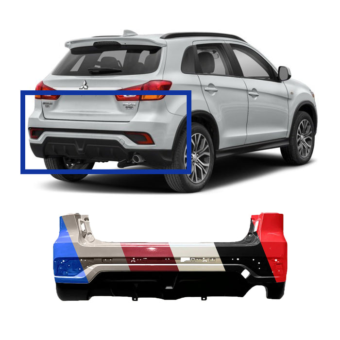 Mitsubishi Outlander Sport OEM Rear Bumper - 6410F201