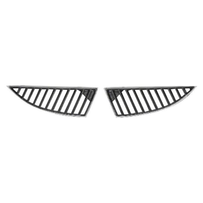 Mitsubishi Lancer DE/ES/LS/LS Diamond/OZ Rally/Ralliart Grille Left Side Bright & Silver & W/11 Strip Assembly 4 Door Sedan - MI1200248