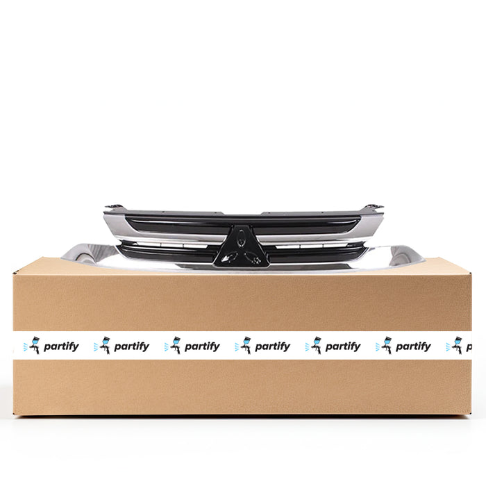 Mitsubishi Outlander Grille Chrome/Black Assembly - MI1200275