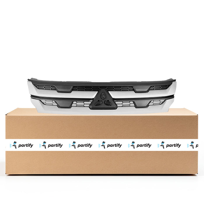 Mitsubishi Outlander Sport Grille Silver/Black Assembly - MI1200279