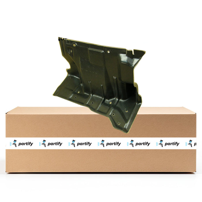 Mitsubishi Lancer/Outlander Rear CAPA Certified Passenger Side Lower Undercar Shield 2.4L L4 Naturally Aspirated/2L L4 Naturally Aspirated - MI1228115C