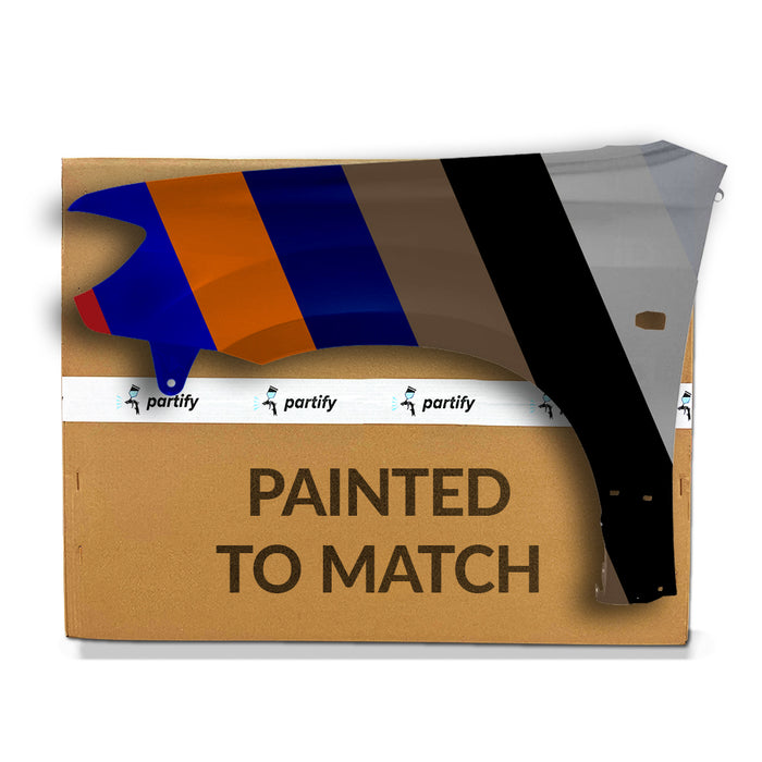 Guardabarros OEM del lado del conductor del Mitsubishi Outlander sin orificios para guardabarros - MR990117