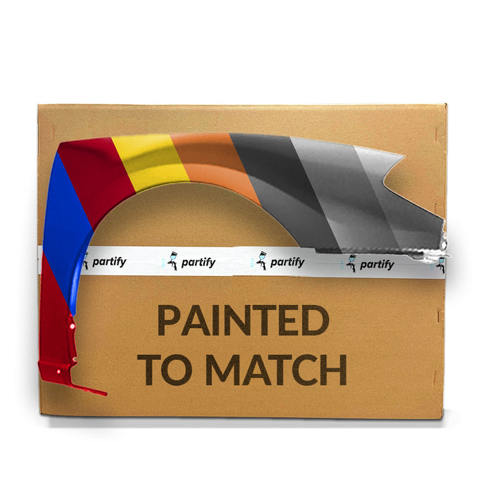 Guardabarros del lado del pasajero con orificio para moldura, certificado CAPA para Mitsubishi Eclipse GT/GTS - MI1241142C