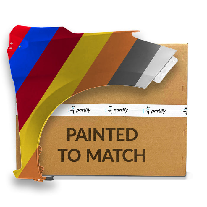 Mitsubishi Mirage/Mirage G4 Front CAPA Certified Passenger Side Fender W/O Side Lamp Hole - MI1241187C