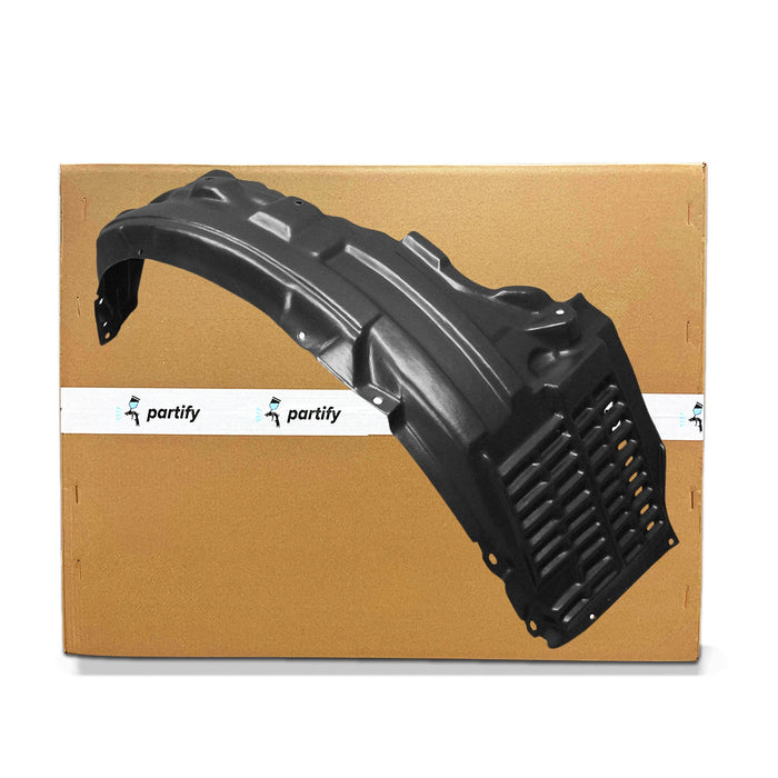 Mitsubishi Lancer CAPA Certified Passenger Side Fender Liner Mat: Pe/Vacuum Form 2.4L L4/2L L4 - MI1249131C