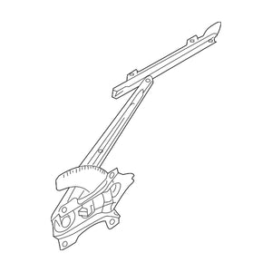 Rear Driver Side Window Regulator image