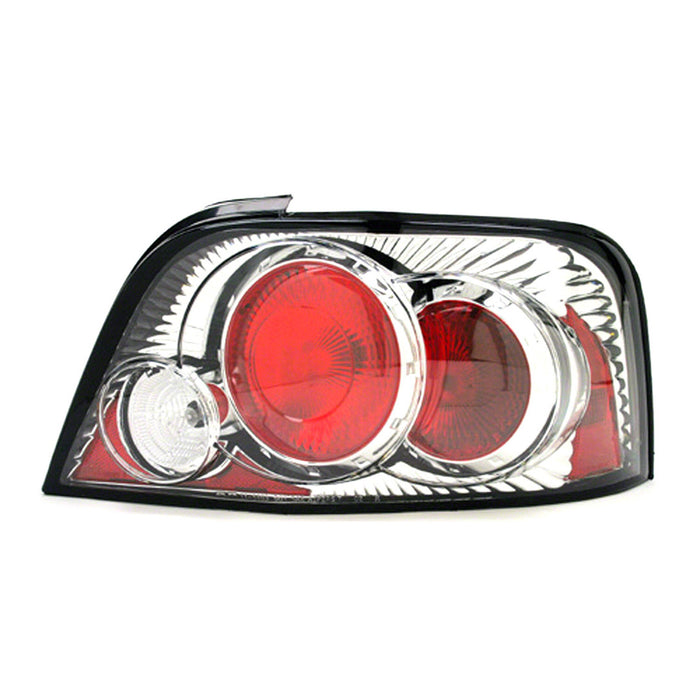 Mitsubishi Galant Tail Light Set W/Chrome Housing W/Clear Lens - MI2811122