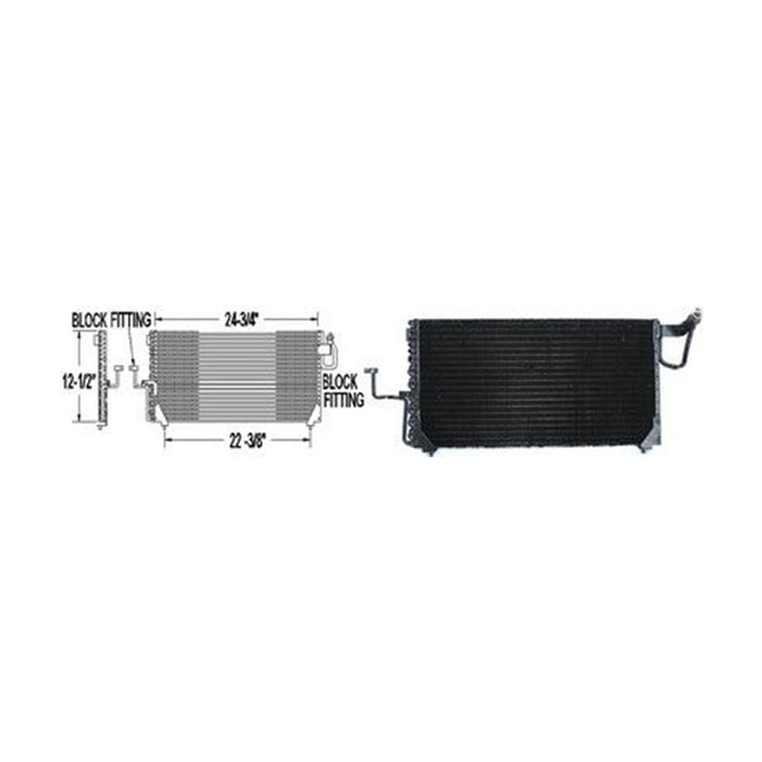 Mitsubishi Diamante A/C Condenser - MI3030101
