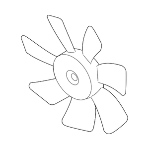 Engine Cooling Fan Blade image