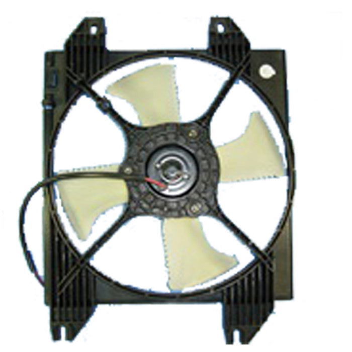 Mitsubishi Galant A/C Condenser Fan Assembly Includes Motor/Blade/Shroud To 4/2/99 3L V6 - MI3113109