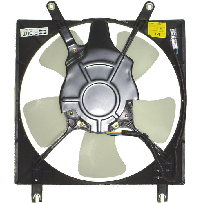 Mitsubishi Eclipse A/C Condenser Fan Assembly Includes Motor/Blade/Shroud 2L L4 Naturally Aspirated - MI3113112