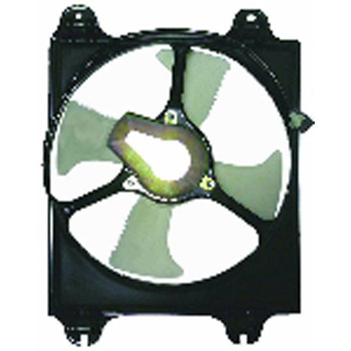 Mitsubishi Galant A/C Condenser Fan Assembly Includes Motor/Blade/Shroud 3.8L V6 - MI3113119
