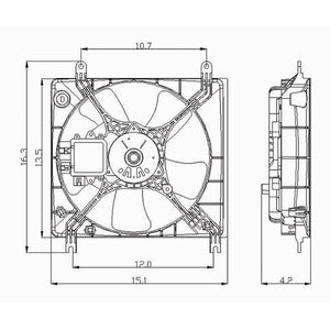 Engine Cooling Fan Assembly image