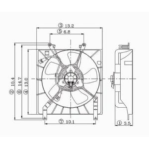 Engine Cooling Fan Assembly image