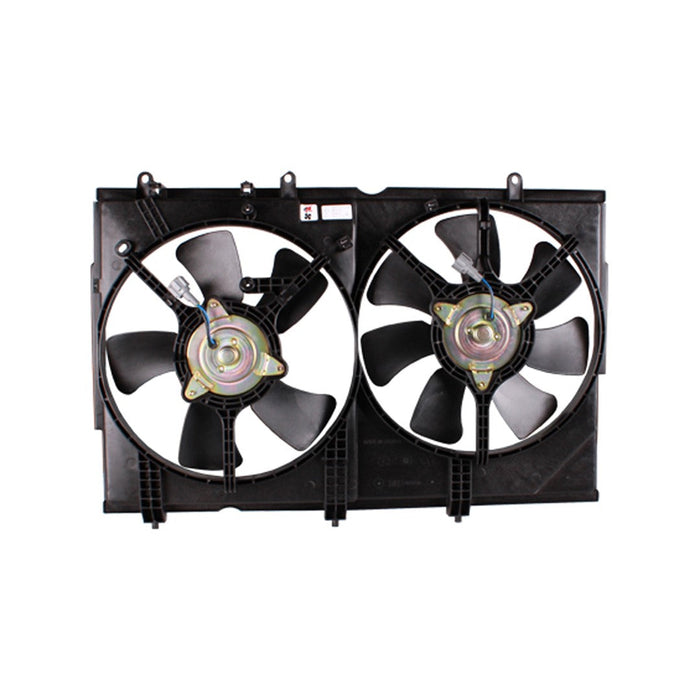 Mitsubishi Outlander CAPA Certified Engine Cooling Fan Assembly Dual Fan Assembly W/O Control Unit - MI3115117C