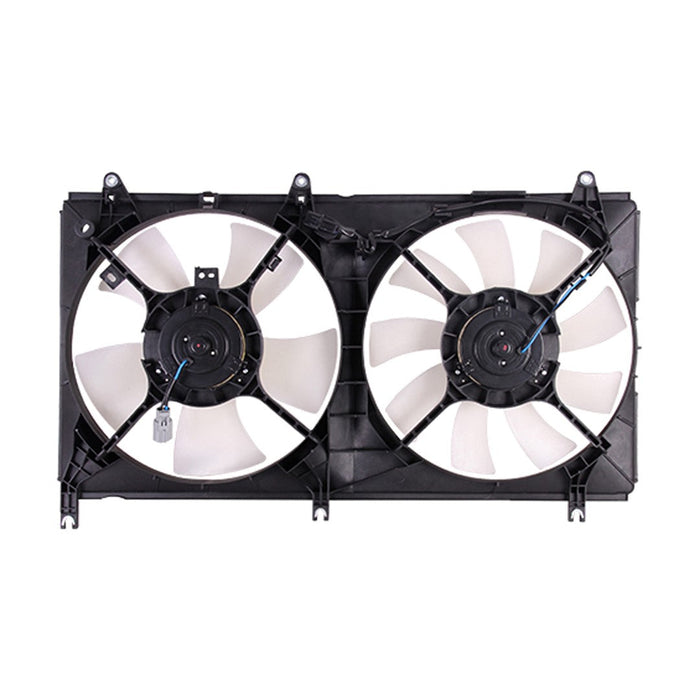 Mitsubishi Galant CAPA Certified Engine Cooling Fan Assembly Motor/Blade/Shroud Dual Fan Assembly 2.4L L4 - MI3115120C