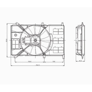 Engine Cooling Fan Assembly image