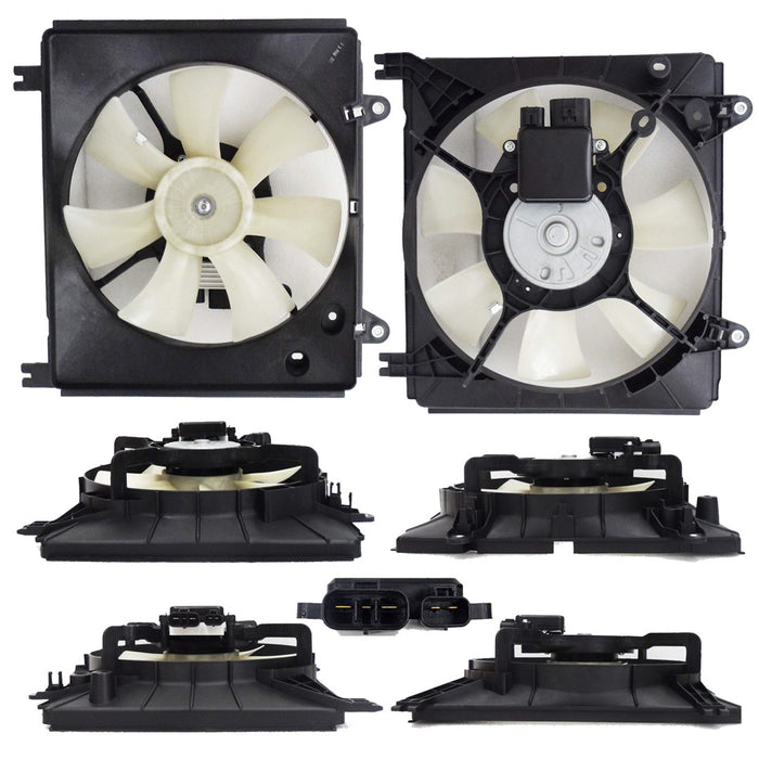 Mitsubishi Eclipse Spyder GT/Spyder GT-P Engine Cooling Fan Assembly Motor/Blade/Shroud Assembly 3.8L V6 Coupe - MI3115146