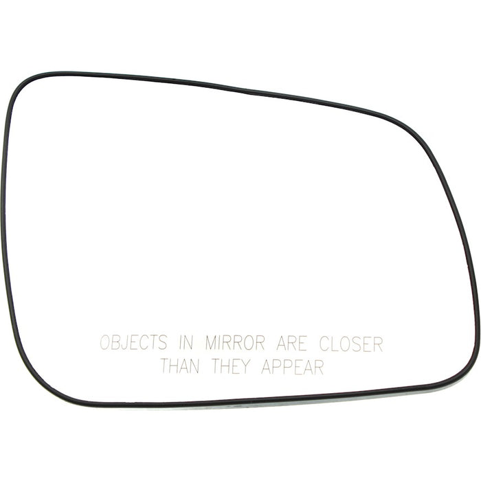 Mitsubishi Lancer ES Sportback/Evolution/Evolution GSR/Evolution MR/Evolution MR Touring/Evolution RS/Evolution SE/GT Sportback/GTS Sportback/Ralliart Sportback/SE Sportback Passenger Side Door Mirror Glass Heated - MI1325103
