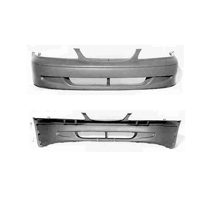 Mazda 626 CAPA Certified Front Bumper - MA1000159C