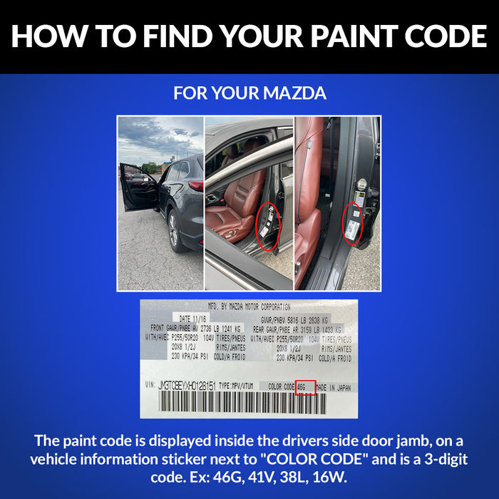 Mazda Mazda 6 CAPA Certified Passenger Side Fender Without Spoiler Holes - MA1241147C