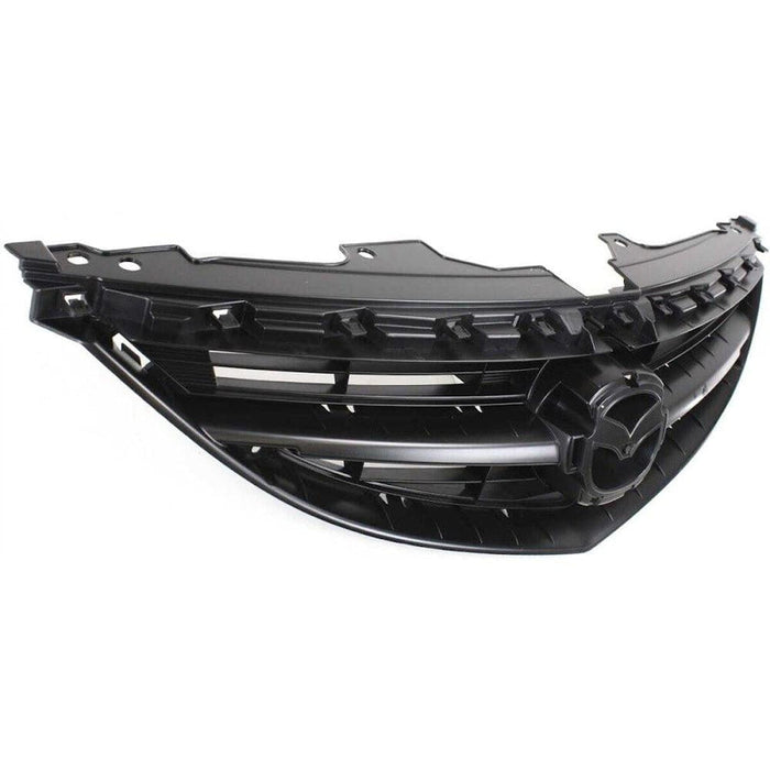 2009-2013 Mazda Mazda 6 Grille Black Textured - MA1200181-Partify-Painted-Replacement-Body-Parts