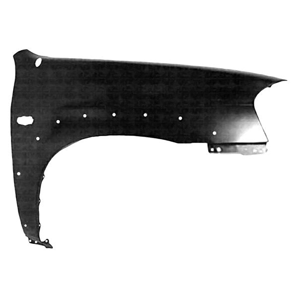 Mazda Tribute CAPA Certified Passenger Side Fender With Molding Holes - MA1241145C