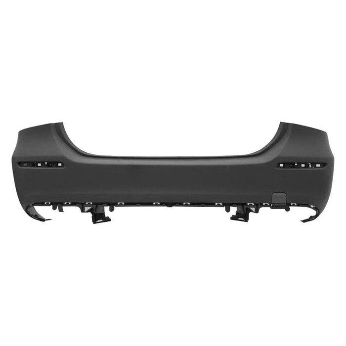 Mercedes-Benz A Class CAPA Certified Rear Bumper With Tow Hook Cover Holes & Without Sensor Holes & Without AMG - MB1100446C