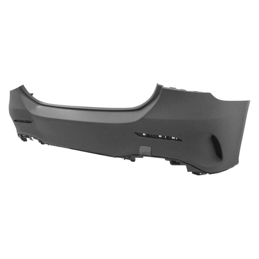 2019-2022 Mercedes-Benz A220 With AMG/A35 Without AMG Rear Bumper With Tow Hook Cover Hole & Without Sensor Holes - MB1100442-Partify-Painted-Replacement-Body-Parts