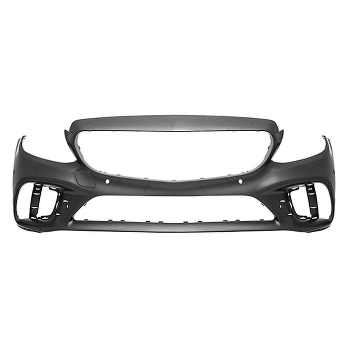 2019-2023 Mercedes-Benz C300 Sedan/Coupe/Convertible Front Bumper With Sensor Holes & With Camera Hole & With AMG - MB1000575-Partify-Painted-Replacement-Body-Parts