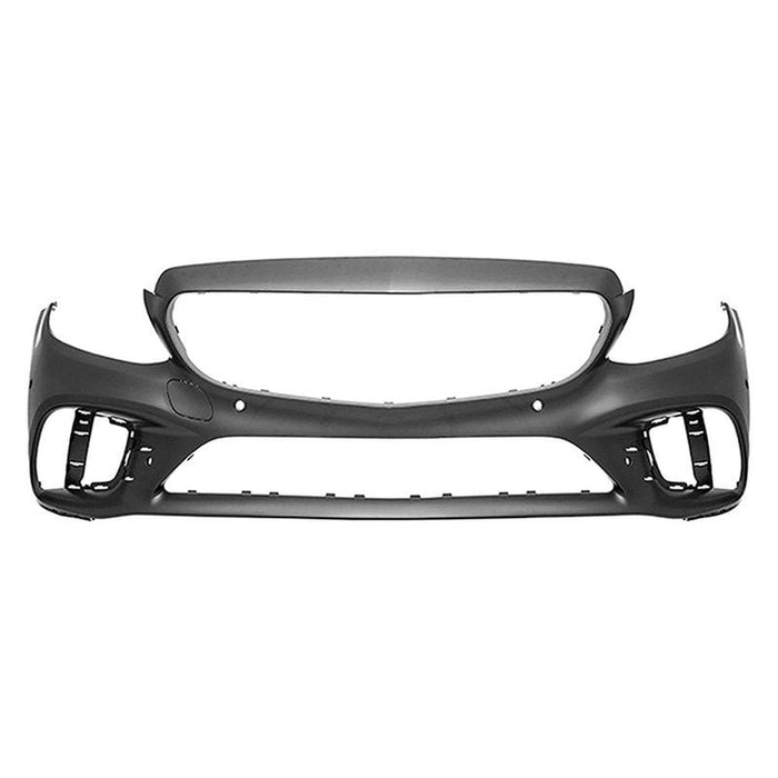 2019-2023 Mercedes-Benz C300 Sedan/Coupe/Convertible Front Bumper With Sensor Holes & Without Camera Hole & With AMG - MB1000573-Partify-Painted-Replacement-Body-Parts