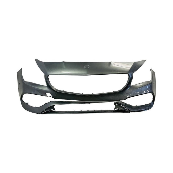 2017-2019 Mercedes-Benz CLA Front Bumper With AMG Package & Without Aero Package & Without Sensor Holes - MB1000538-Partify-Painted-Replacement-Body-Parts