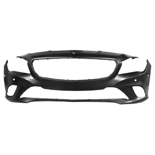 2014-2016 Mercedes-Benz CLA Front Bumper Without AMG Package & With Sensor Holes & Without Headlight Washer Holes - MB1000441-Partify-Painted-Replacement-Body-Parts