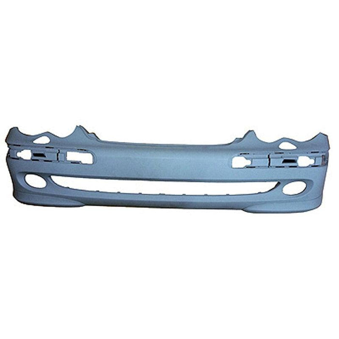 Mercedes C230 CAPA Certified Front Bumper With Headlight Washer Holes - MB1000179C