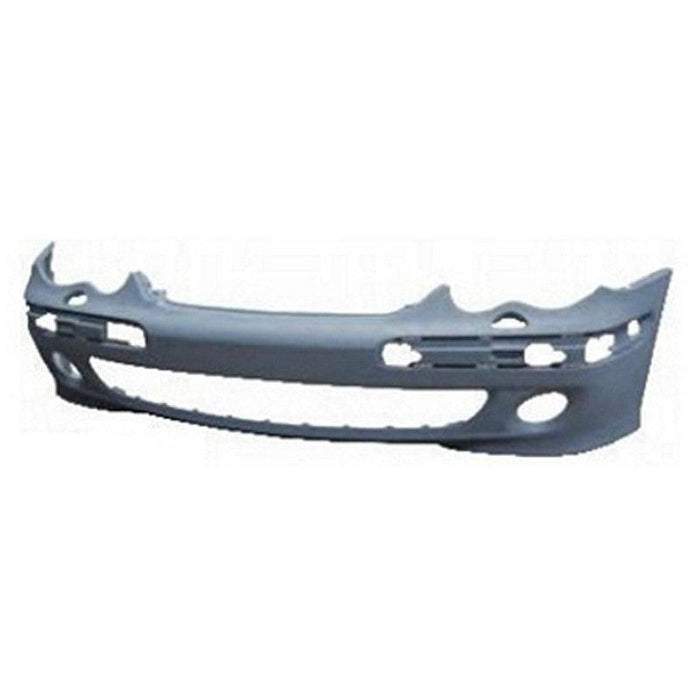 Mercedes C230 CAPA Certified Front Bumper With Headlight Washer Holes - MB1000209C