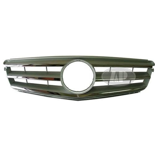 Mercedes C230 CAPA Certified Grille Chrome/Silver Without Amg Package With Sport Package - MB1200148C