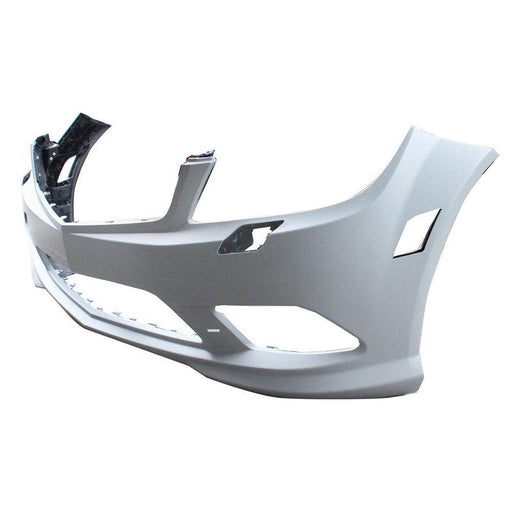 2008-2011 Mercedes C230 Front Bumper Without Sensor Holes With Headlight Washer Holes - MB1000420-Partify-Painted-Replacement-Body-Parts