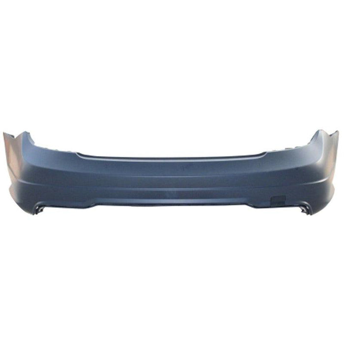 Mercedes C250 CAPA Certified Rear Bumper Without Sensor Holes Sedan/Coupe - MB1100287C