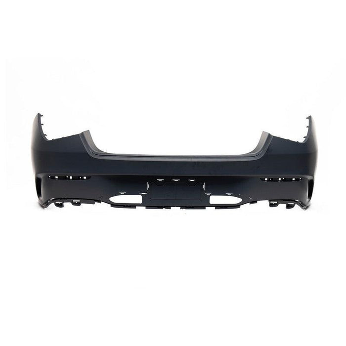 2020-2022 Mercedes CLA250 Rear Bumper Without Sensor Holes - MB1100452-Partify-Painted-Replacement-Body-Parts