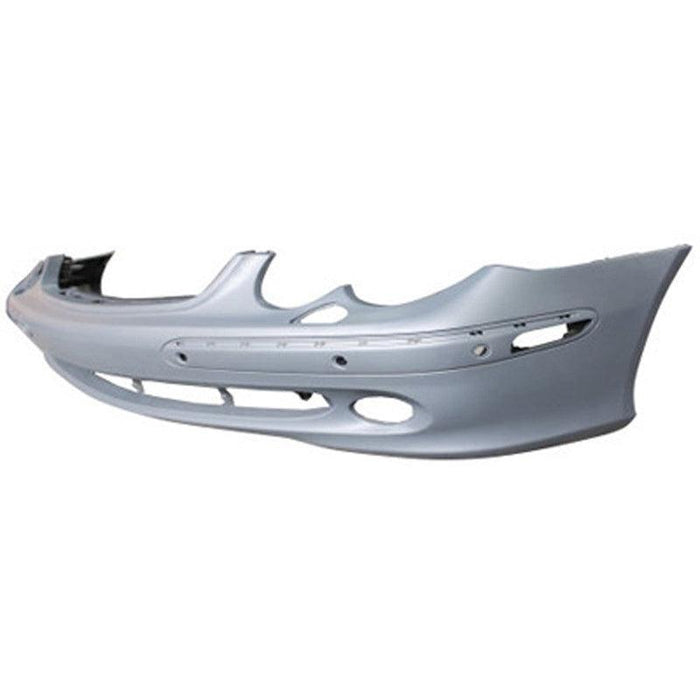 Mercedes CLK320 CAPA Certified Front Bumper With Sensor Holes/Headlight Washer Holes Without Sport - MB1000193C