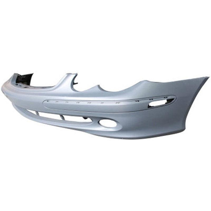 Mercedes CLK320 CAPA Certified Front Bumper Without Sensor Holes/ Headlight Washer Holes Without Sport - MB1000285C