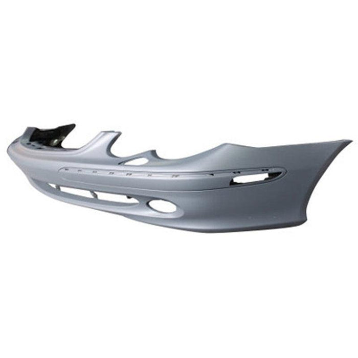 Mercedes CLK320 CAPA Certified Front Bumper Without Sensor Holes With Headlight Washer Holes Without Sport - MB1000194C