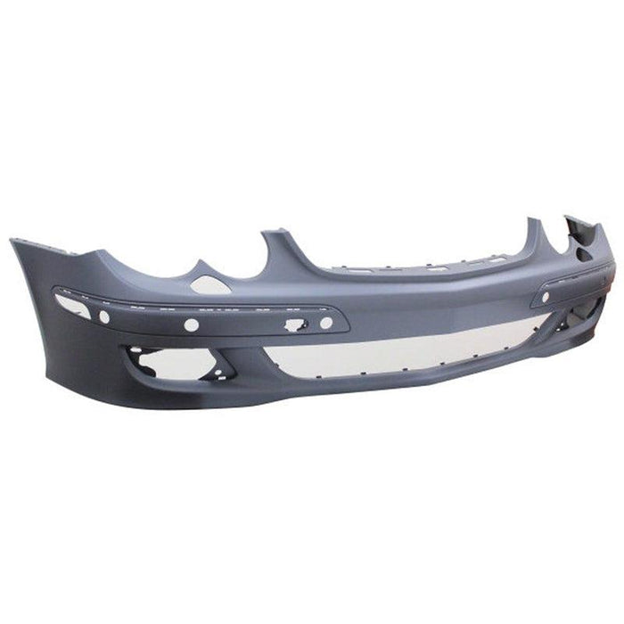 Mercedes CLK350 CAPA Certified Front Bumper With Sensor Holes/Headlight Washer Holes Without Sport - MB1000476C