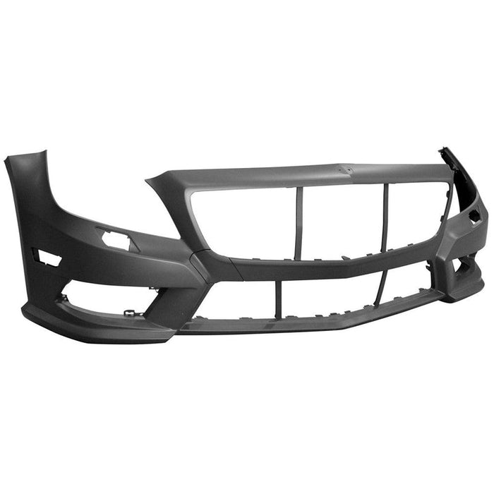 Mercedes CLS550 CAPA Certified Front Bumper Without Sensor Holes - MB1000442C