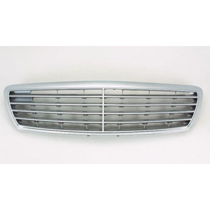 Mercedes E320 CAPA Certified Grille Silver With Chrome Frame - MB1200134C